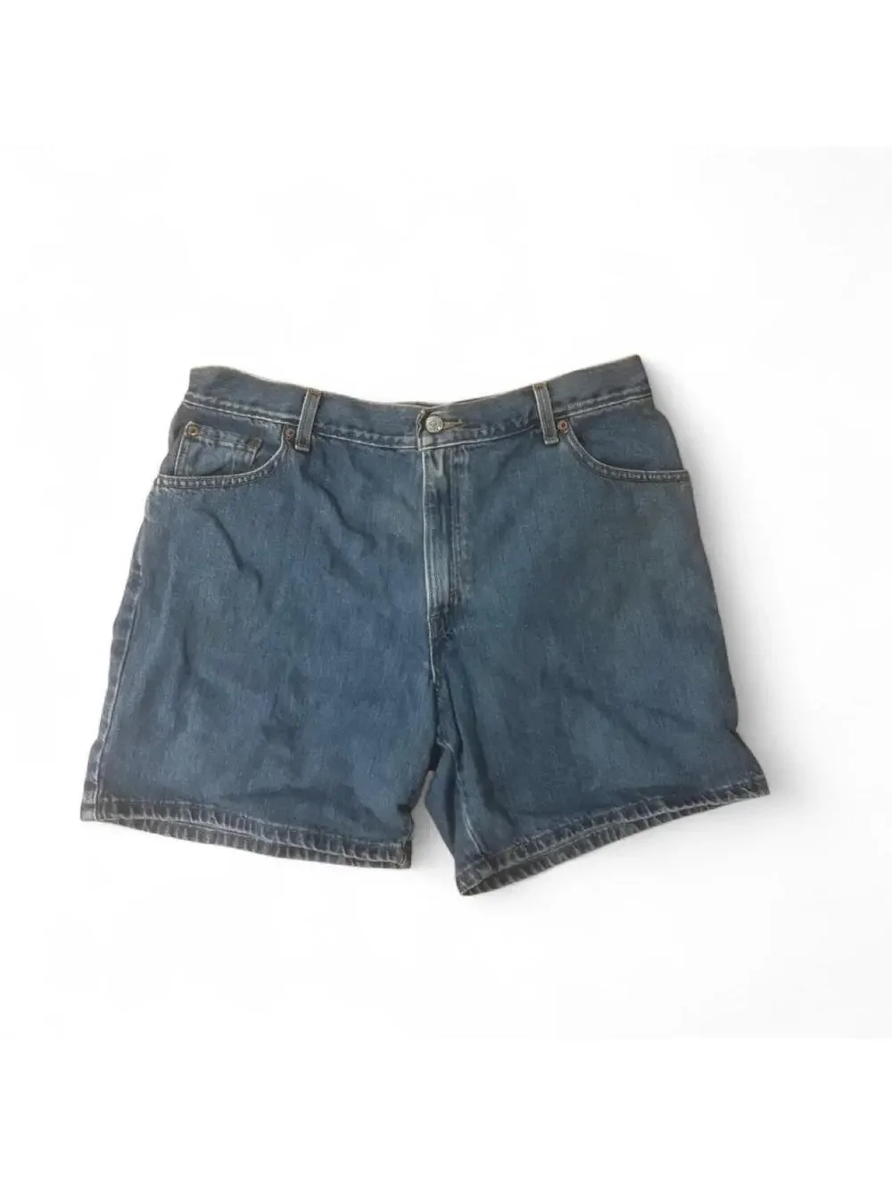 Vintage Levi's Classic Blue Denim Jorts – Size 38